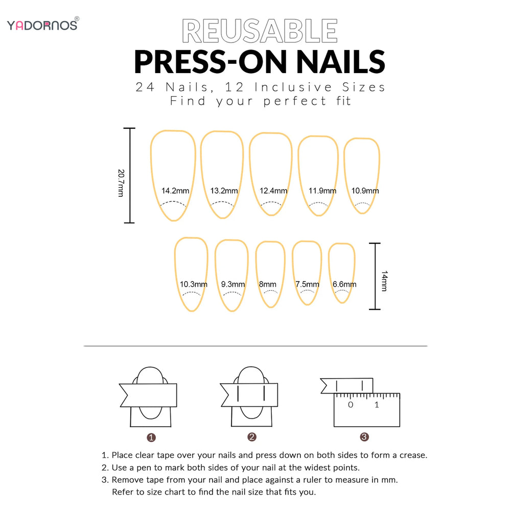 Light Coffee French Leopard & Bow Press-On Nails – Almond, 24 Pcs