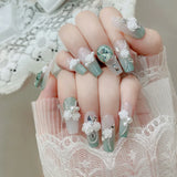 Mint Flower Gem