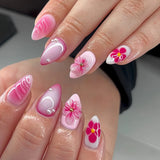 Pink Hibiscus Sheer