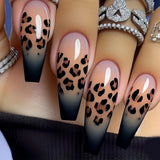 Leopard Black Ombre