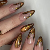 Brown Gold Sheer