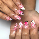 Pink Bow Flower