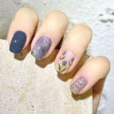 Grey Pink Floral