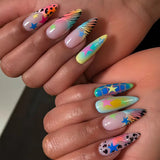 Blue Ombre Polka