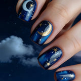 Navy Moon Star