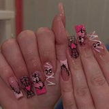 Pink Bandage Bow