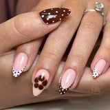 Brown Dot Flower