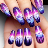 Purple Mountain Night