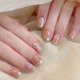 Nude Silver Dot