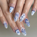 Blue Bow Sheer