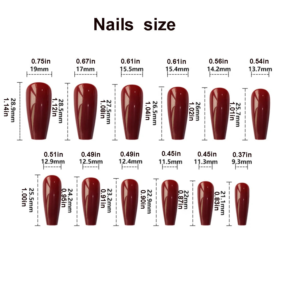Medium long fake nails for women Y2K pink blue yellow colors girl feather print Ballet shape full cover press on fasle nail set