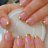 Gold French Tip