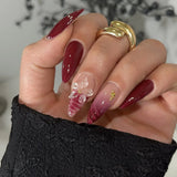 Wine Red Bow