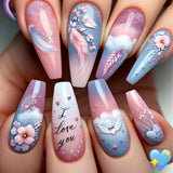 Pink Cloud Love You