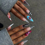 Red Checker Star