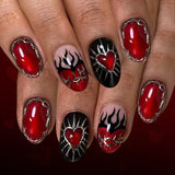 Red Flame Heart