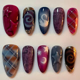 Wine Swirl Art