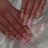 Gold Flower Sparkle