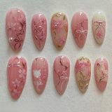 Pink Marble Floral