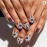 Cow Print Sheer
