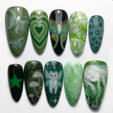 Jade Green Cat