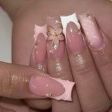 Pink Butterfly Gems