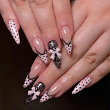 Brown Dot Bow