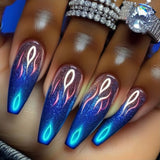 Blue Neon Line