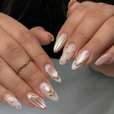 Nude Gold Line