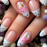 Black Dot French Pink