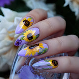 Purple Sunflower