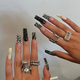 Black Stud Nude