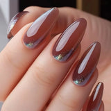 Nude Chrome Glitter