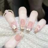 Pink 3D Floral Pearl