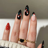 Red Black Gold Tip