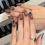 Brown Chrome Ombre