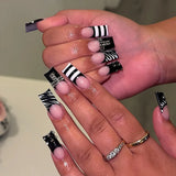 Black Stripe Star