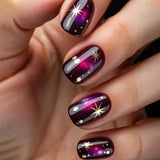 Purple Galaxy Star