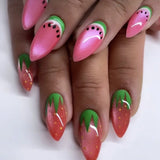 Pink Green Watermelon