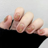 Nude Gold Dot