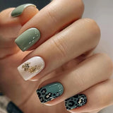 Sage Green Leopard