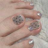 Black Polka Dot