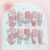 Silver Sparkle Pink