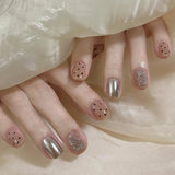Silver Dot Nude