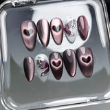 Mauve Chrome Heart