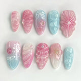 Blue Pink Shell