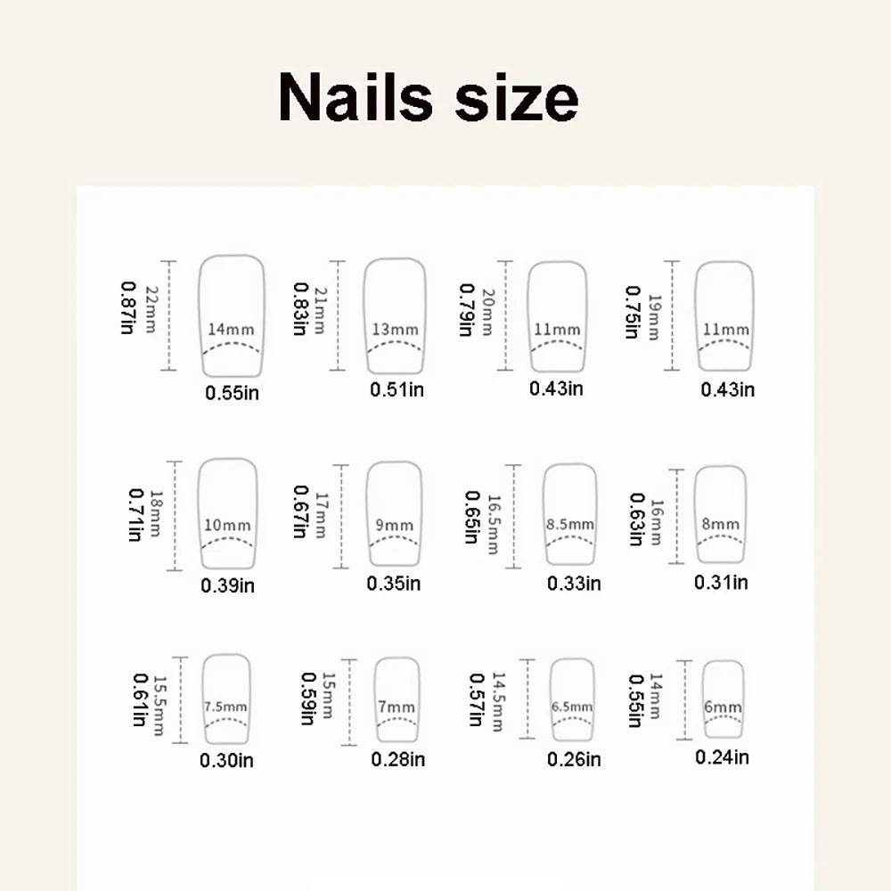 Nude square fake nails with fresh yellow white flowers print for women french style design full cover press on false nail set