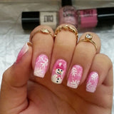 Pink Snowman French