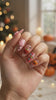 Colorful 3D Halloween Candy and Ghost Press On Nails