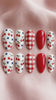 Cherry and Blueberry Gingham Summer Press-On Nail Set
